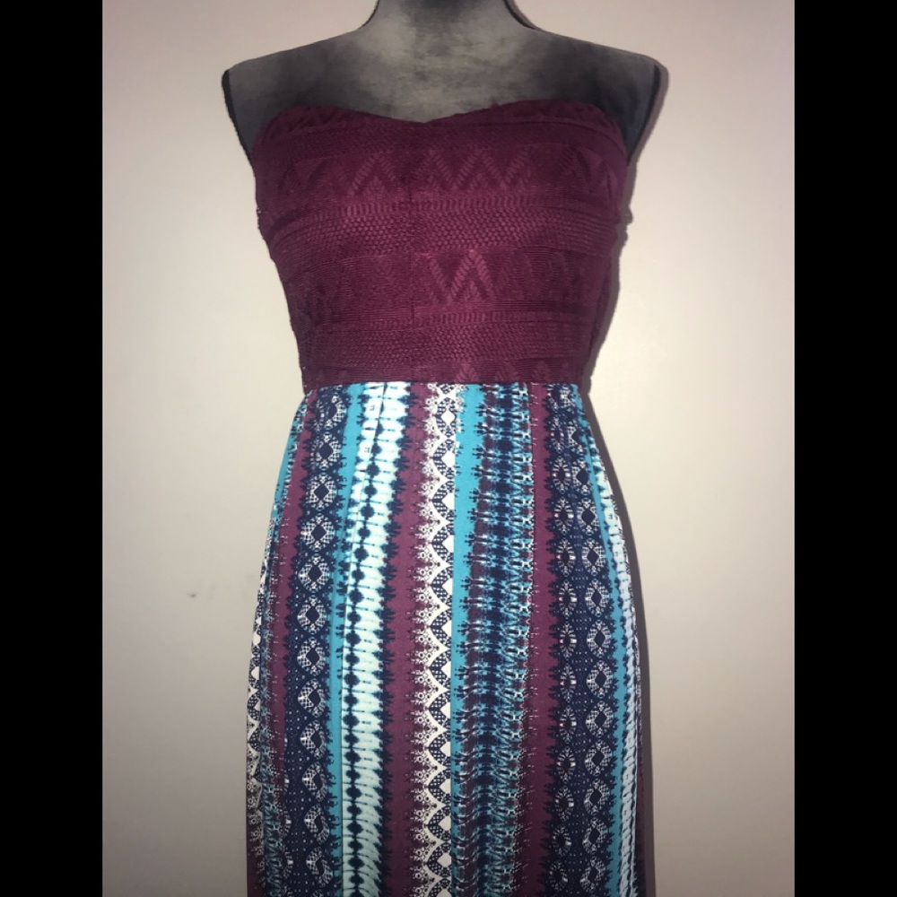 Strapless Maxi dress